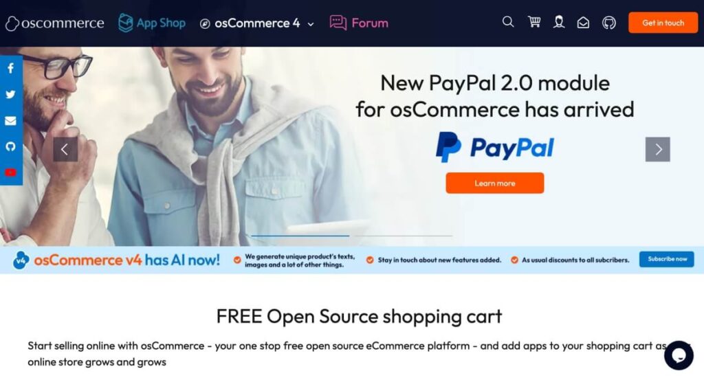 osCommerce